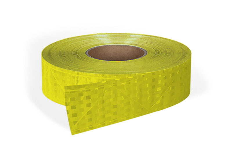 CRVAHIGAF Reflective Tape for Sewing HIGHMAN - Reflective Fluo Κίτρινο