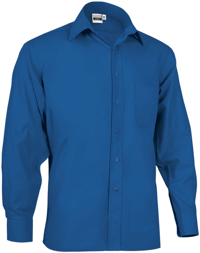 CSVA1BLRE Μακρυμάνικο Shirt OPORTO - Μπλε ρουά