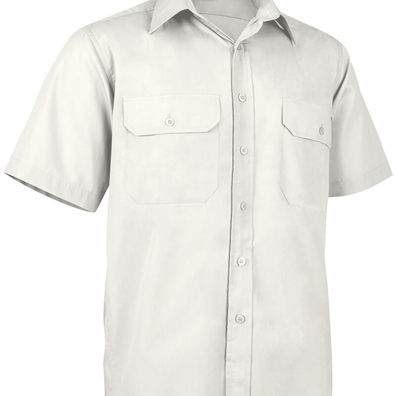 Κοντομάνικο Shirt ACADEMY - Ivory Λευκό