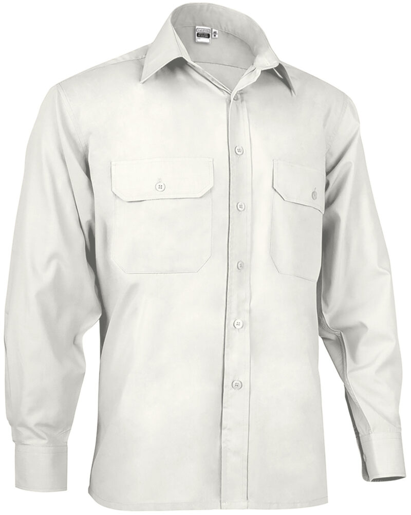 Μακρυμάνικο Shirt ACADEMY - Ivory Λευκό