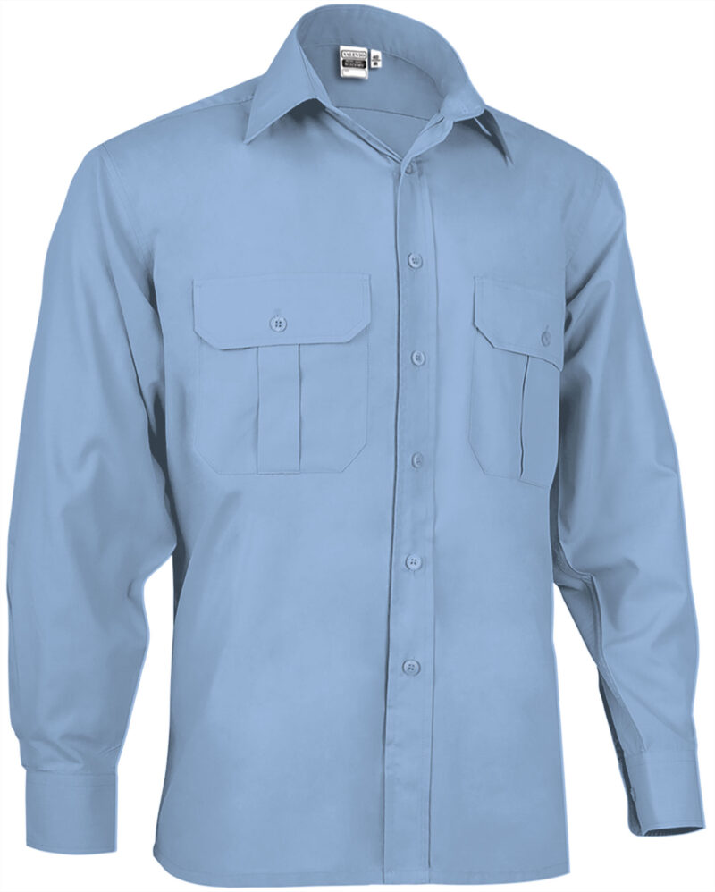 Μακρυμάνικο Shirt CONGRESS - Γαλάζιο
