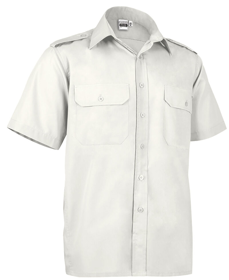 Κοντομάνικο Shirt VIGILANT - Ivory Λευκό