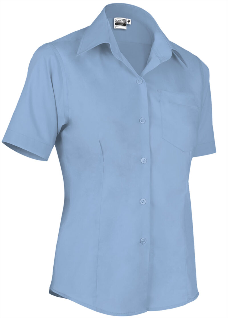 CSVASTCCL Γυναικείο S/S Shirt STAR - Γαλάζιο