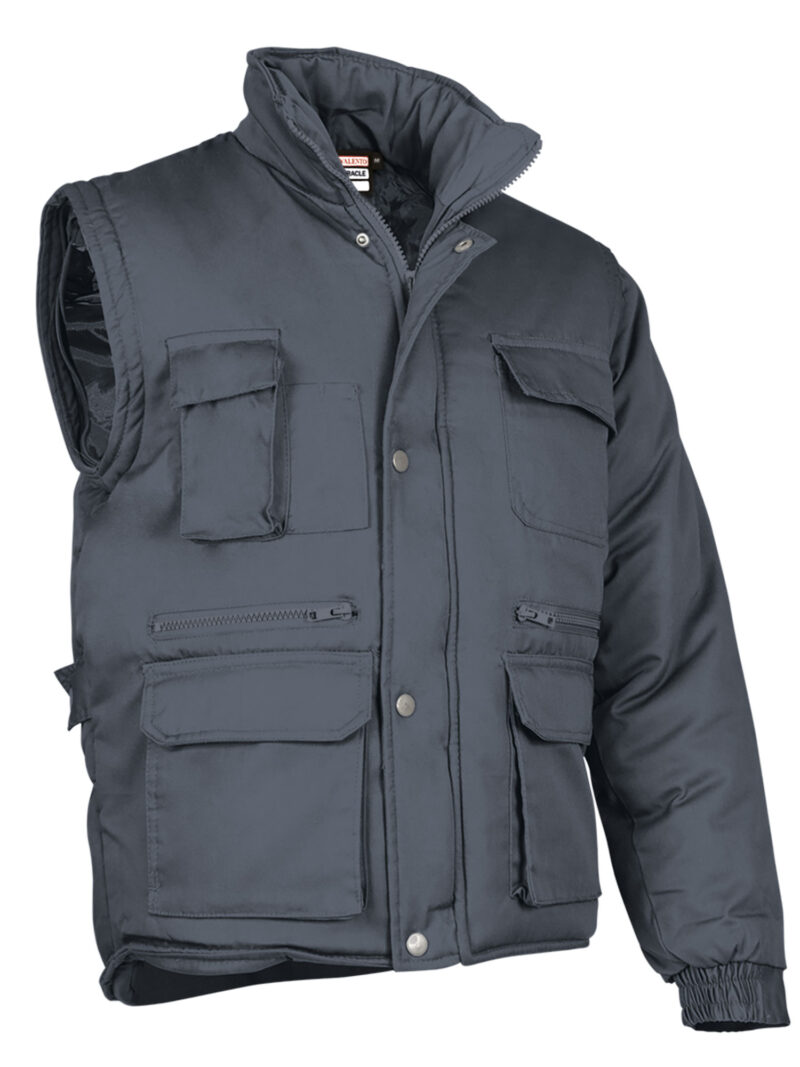 CZVAMIRGR Detachable jacket MIRACLE - Cement Γκρι