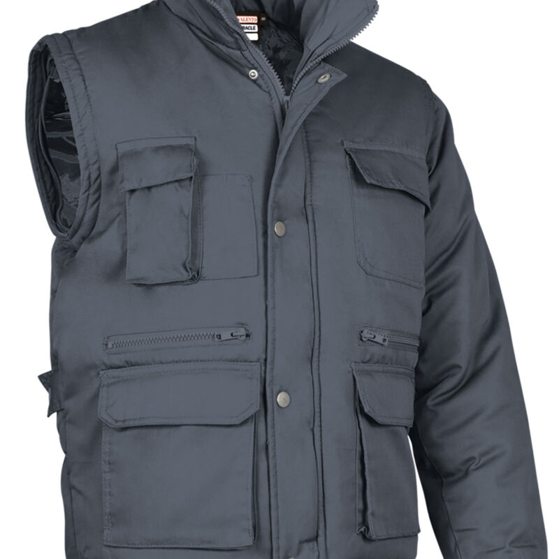 CZVAMIRGR Detachable jacket MIRACLE - Cement Γκρι