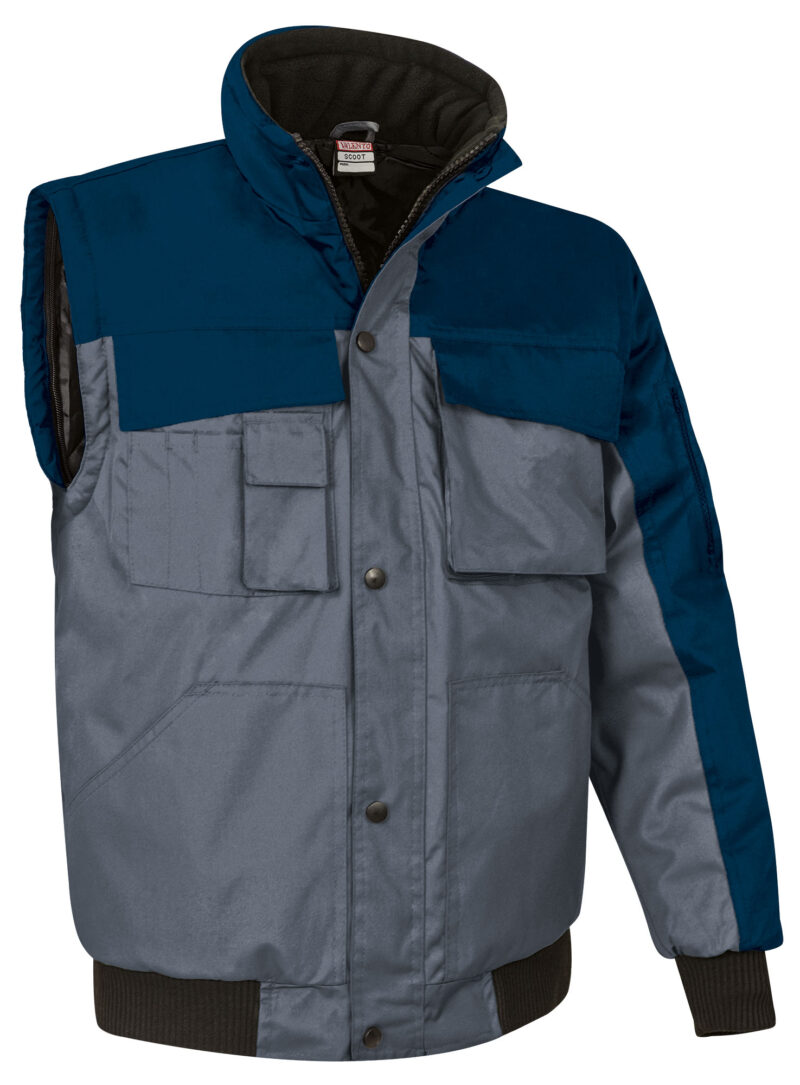 CZVASCOMG Detachable jacket SCOOT - Orion Μπλε σκούρο Μπλε-Cement Γκρι