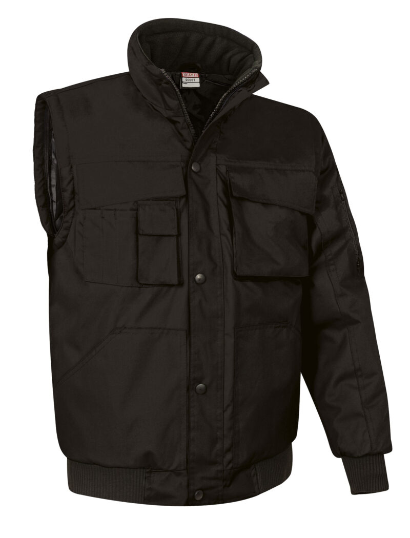 CZVASCONN Detachable jacket SCOOT - Μαύρο-Μαύρο