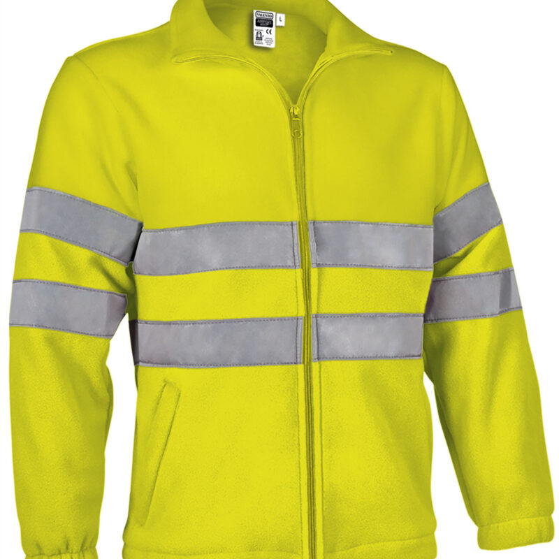 Υψηλής ορατότητας Fleece Jacket AIRPORT - Fluo Κίτρινο