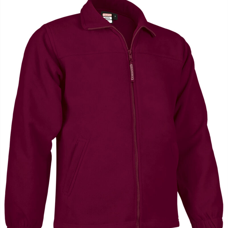 FPVADAKGT Fleece Jacket DAKOTA - Μπορντό μαόνι
