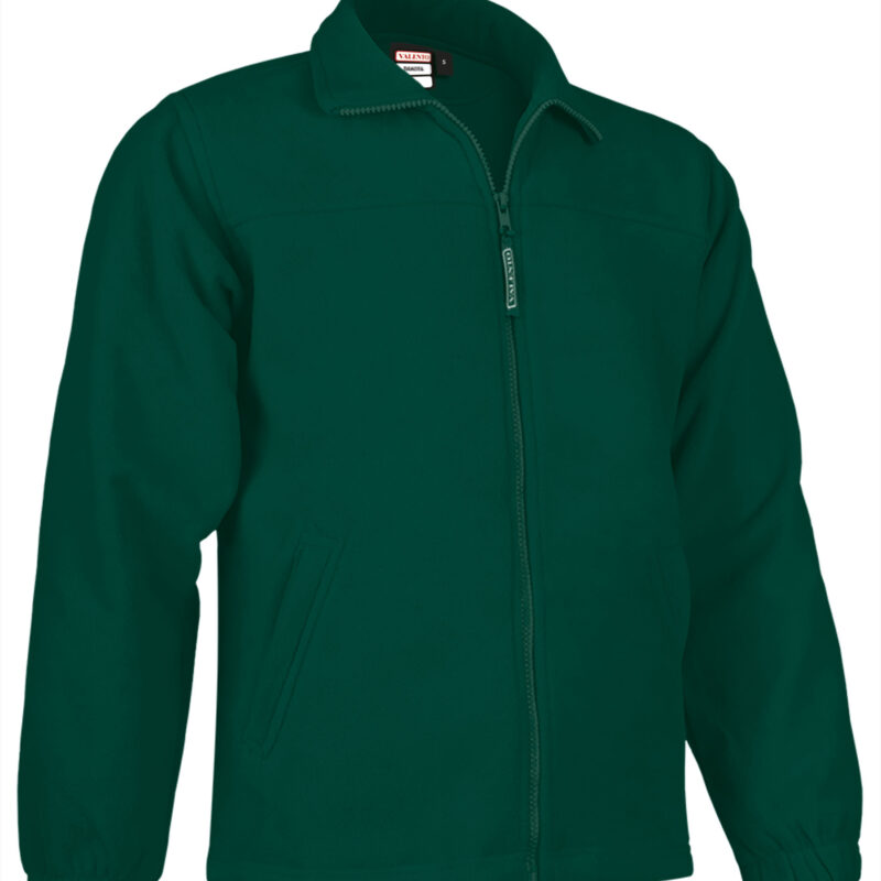 Fleece Jacket DAKOTA - Πράσινο μπουκαλί
