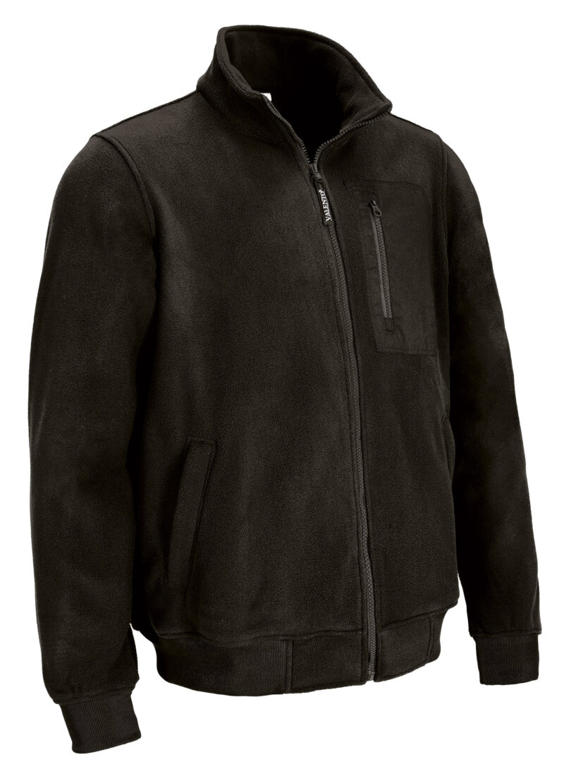 FPVAMONNG Fleece Jacket MONTROSE - Μαύρο