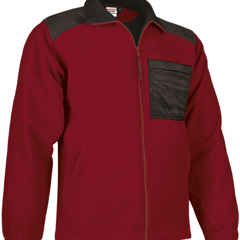 Fleece Jacket NEVADA - Lotto Κόκκινο-Μαύρο
