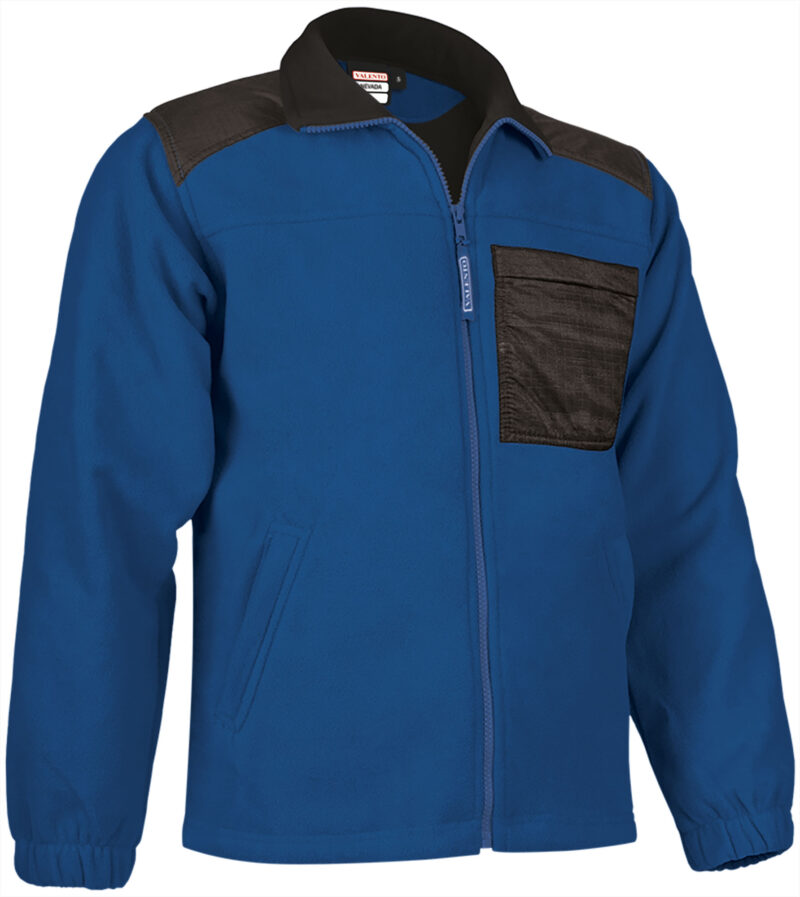 FPVANEVYN Fleece Jacket NEVADA - Ρουά Μπλε-Μαύρο