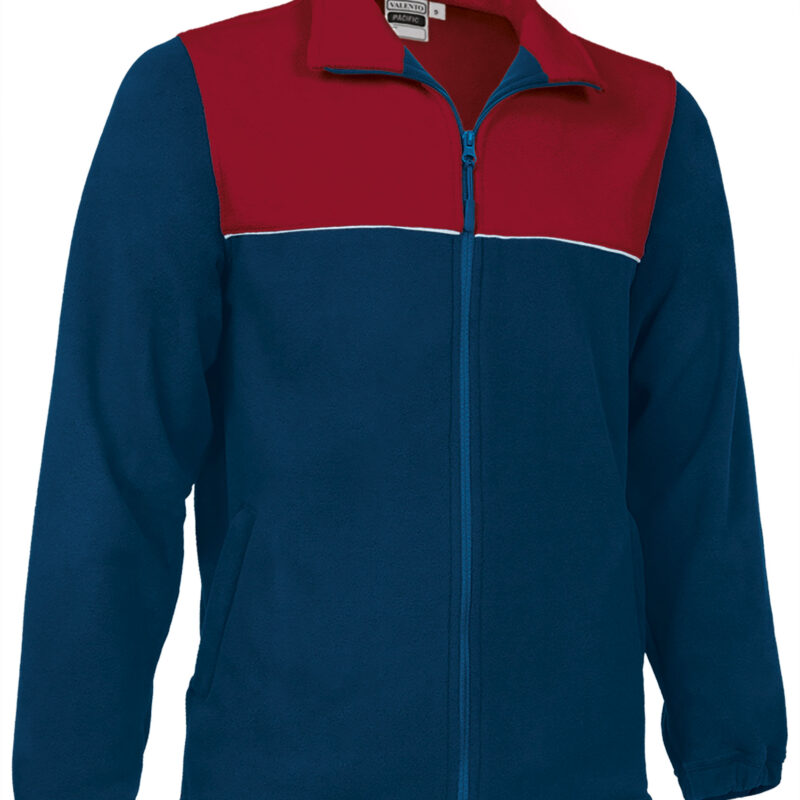 Fleece Jacket PACIFIC - Orion Μπλε σκούρο Μπλε-Lotto Κόκκινο-Λευκό