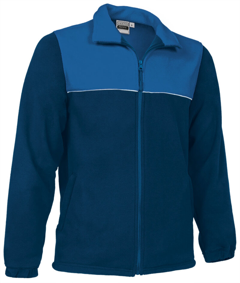 FPVAPACMY Fleece Jacket PACIFIC - Orion Μπλε σκούρο Μπλε-Ρουά Μπλε-Λευκό