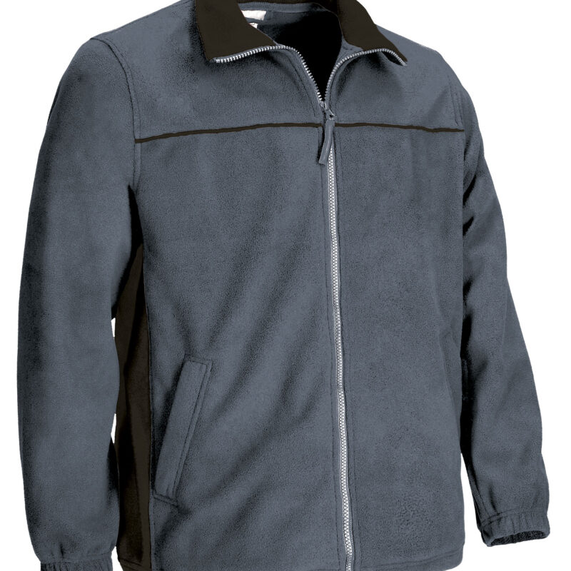 Fleece Jacket THUNDER - Cement Γκρι-Μαύρο