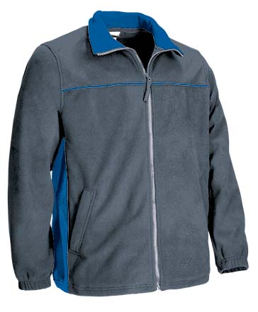 FPVATHUGY Fleece Jacket THUNDER - Cement Γκρι-Ρουά Μπλε