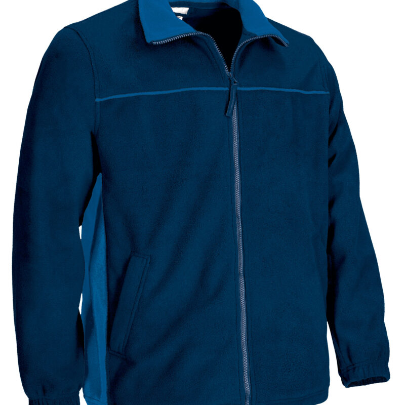 FPVATHUMY Fleece Jacket THUNDER - Orion Μπλε σκούρο Μπλε-Ρουά Μπλε