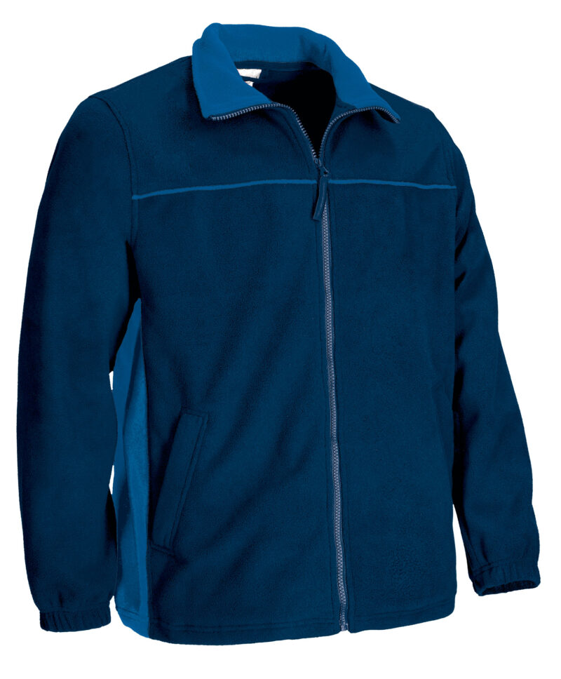 Fleece Jacket THUNDER - Orion Μπλε σκούρο Μπλε-Ρουά Μπλε