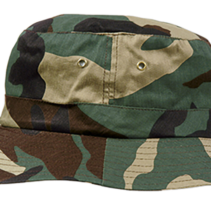 GRVABOBCM Hat FISHER - Woodland Camouflage
