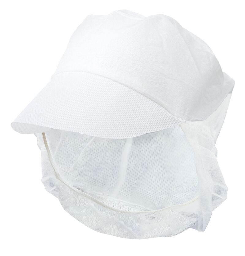GRVAFORBL Disposable cap FORK - Λευκό
