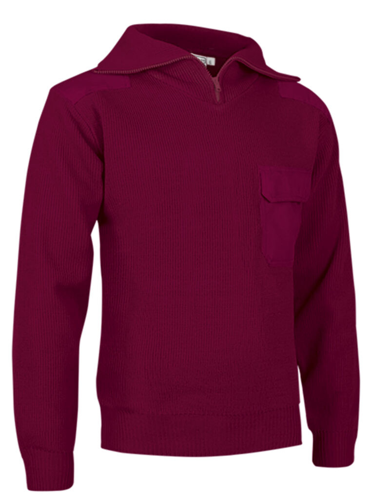 JEVARE2GT Sweater DRIVER - Μπορντό μαόνι