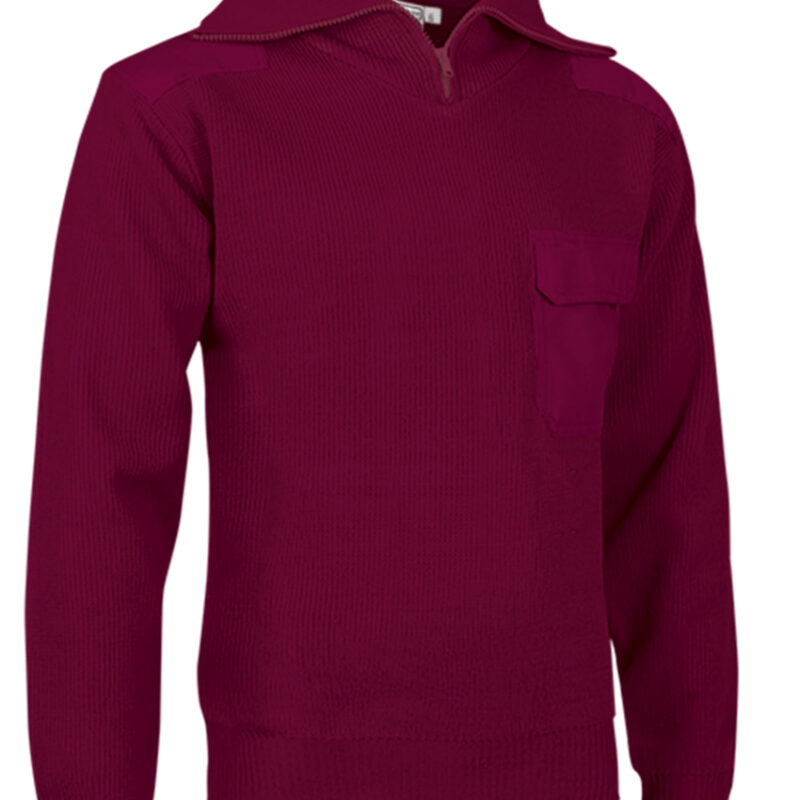 JEVARE2GT Sweater DRIVER - Μπορντό μαόνι