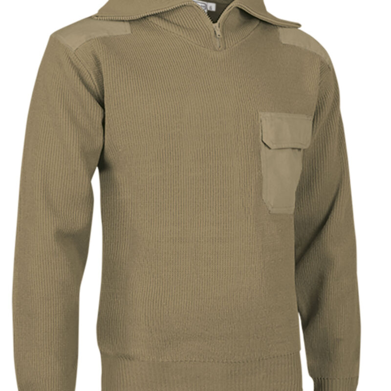 JEVARE2KM Sweater DRIVER - Καφέ camel