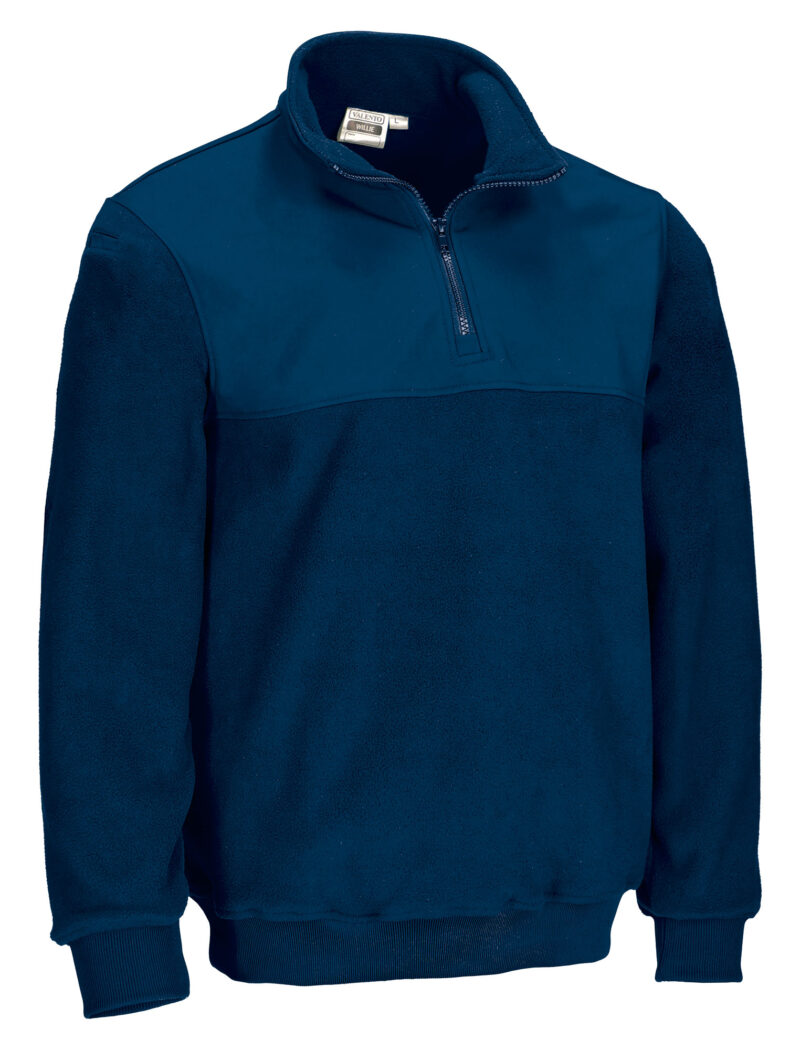 Fleece Sweater WILLIE - Μπλε navy Orion