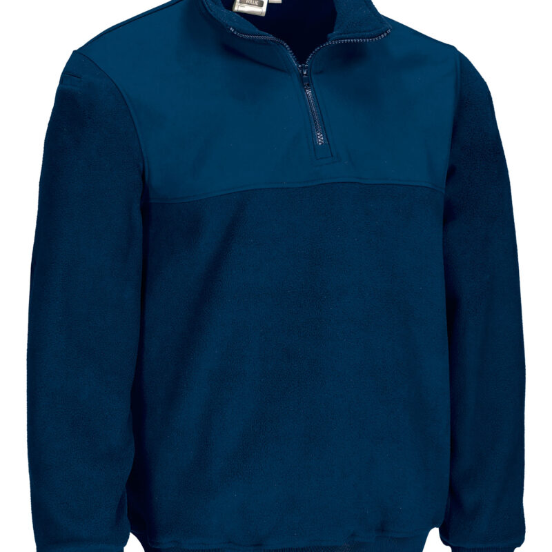 JEVAWILMR Fleece Sweater WILLIE - Μπλε navy Orion