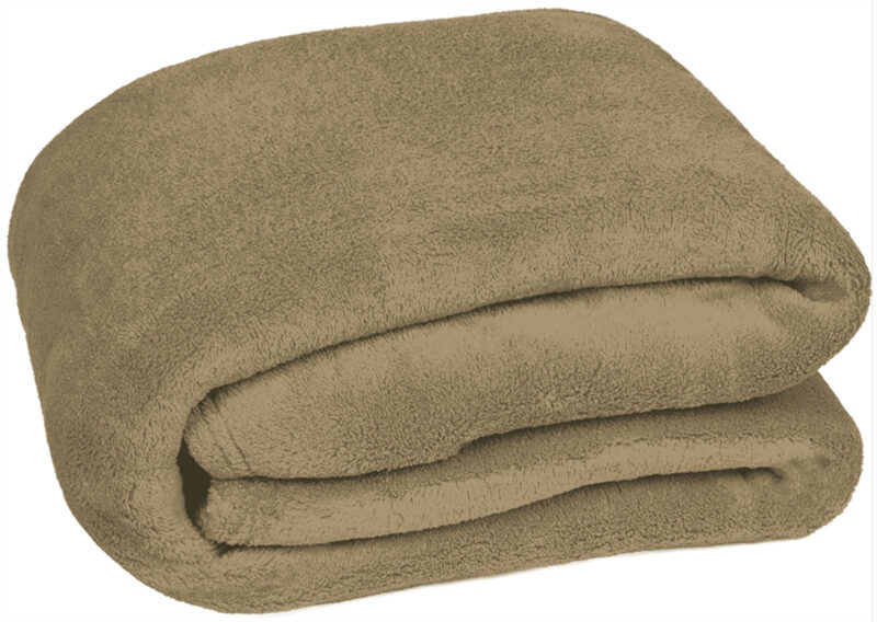 MTVACOUKM Blanket COUCH - Καφέ camel