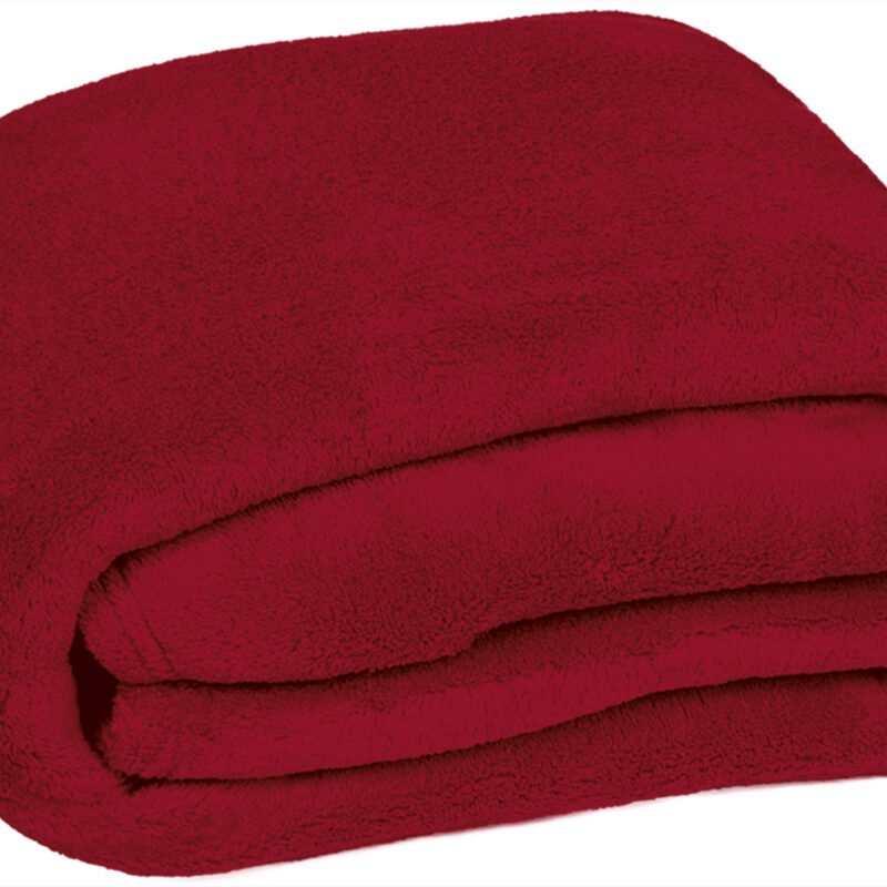 MTVACOURJ Blanket COUCH - Κόκκινο lotto