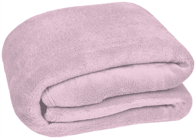 MTVACOURS Blanket COUCH - Ροζ cake