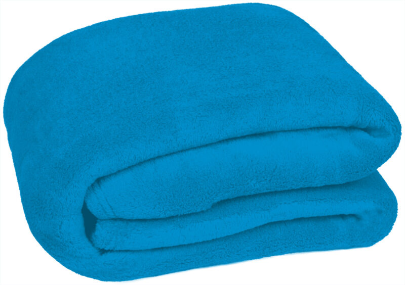 MTVACOUTP Blanket COUCH - Τροπικό μπλε