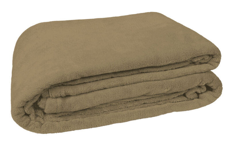 Blanket KINGER - Καφέ camel