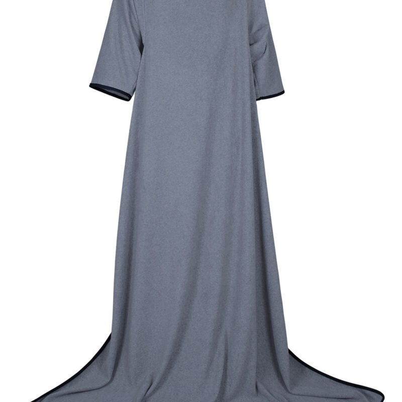 Fleece Sleeved Blanket MOVIE - Smoke Γκρι
