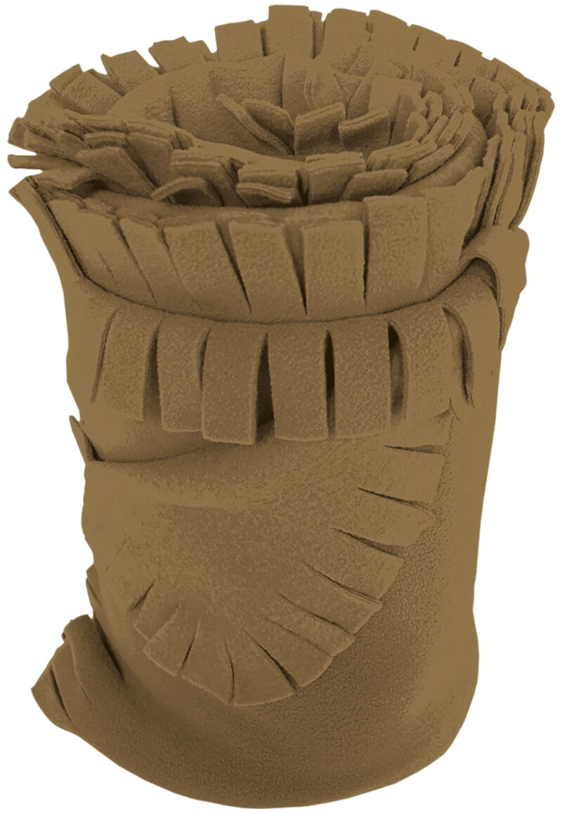 MTVASNOKM Fleece Blanket SNOW - Καφέ camel