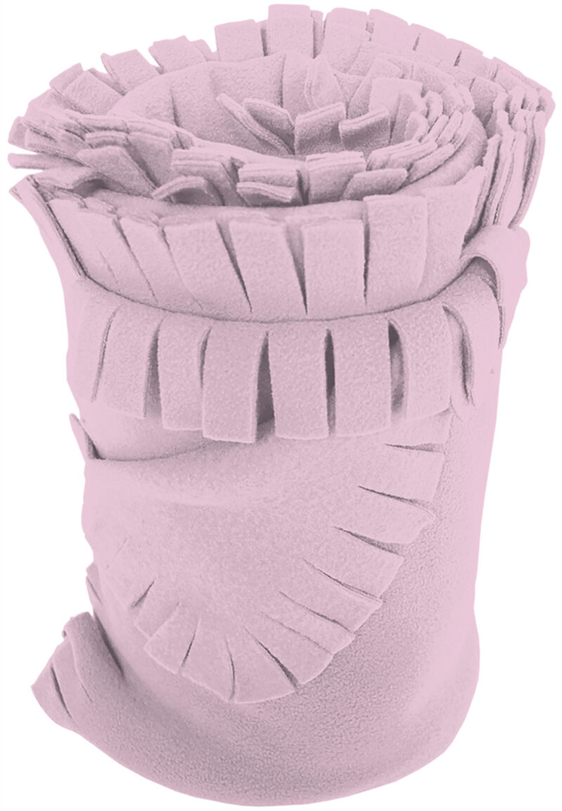 MTVASNORS Fleece Blanket SNOW - Ροζ cake