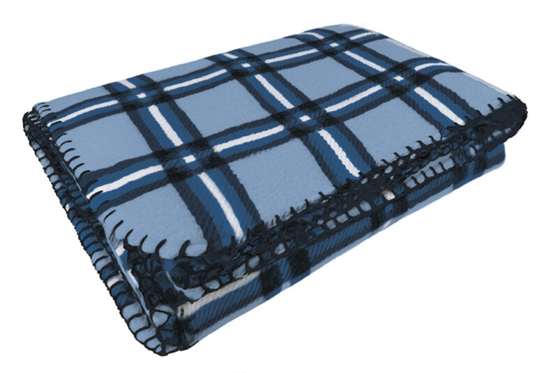 MTVATERAE Blanket TERRAIN - Scottish Μπλε