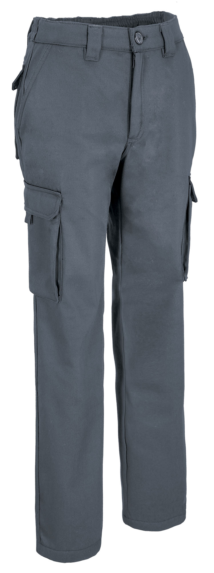 PAVABERGC Multi-Pocket Trousers BERGAMO - Cement Γκρι