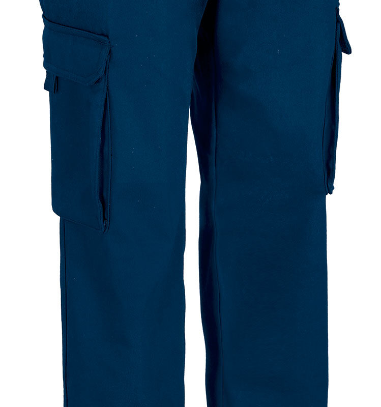 PAVABERMR Multi-Pocket Trousers BERGAMO - Μπλε navy Orion
