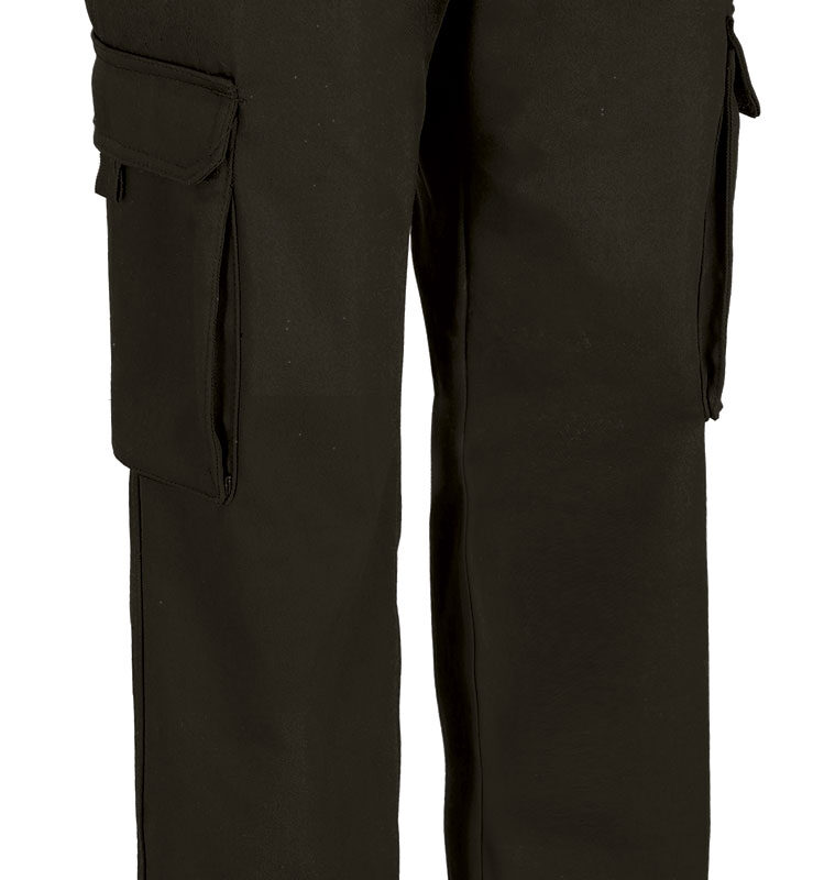 PAVABERNG Multi-Pocket Trousers BERGAMO - Μαύρο