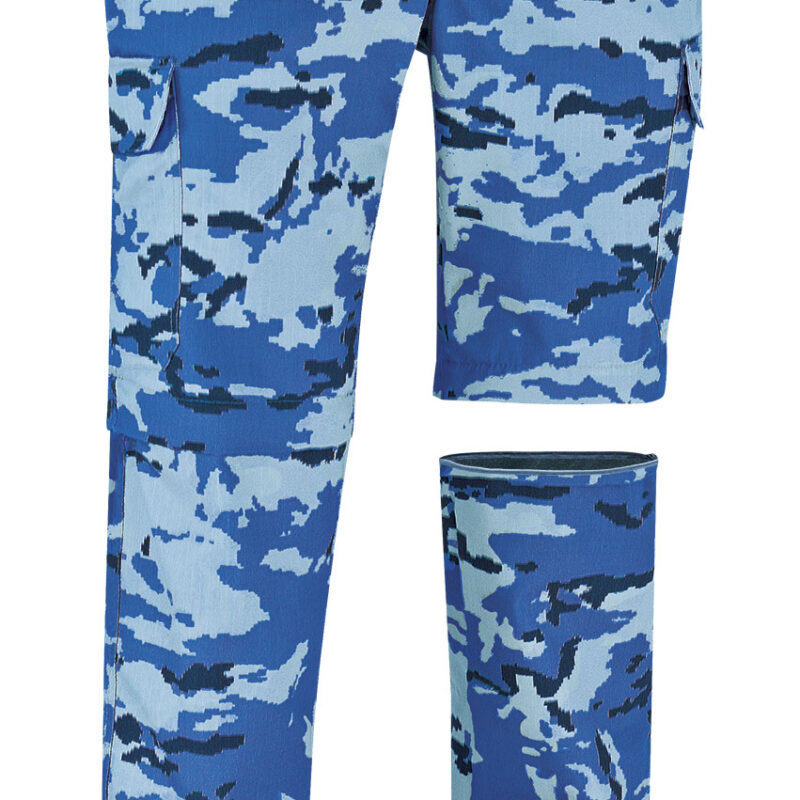 Detachable trousers BIRDMAN - Pixelated Μπλε
