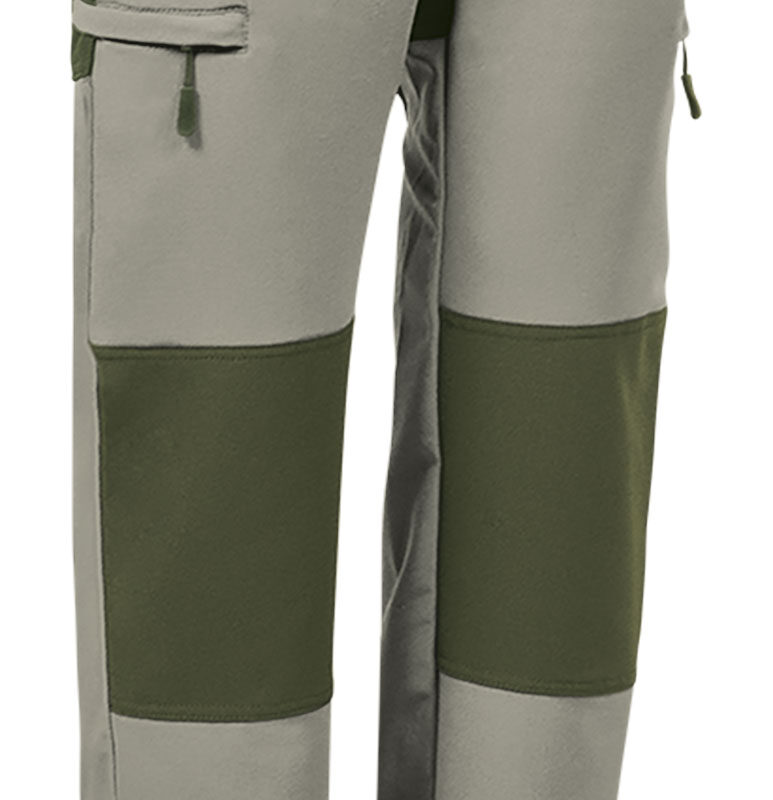 PAVADATBK Trekking trousers DATOR - Άμμος Μπεζ-Χακί Πράσινο