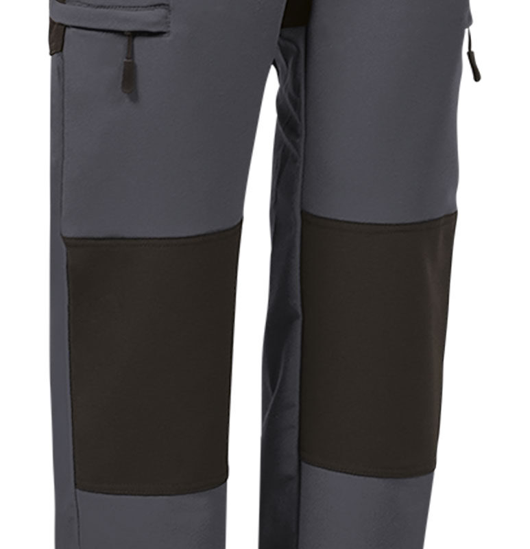 Trekking trousers DATOR - Charcoal Γκρι-Μαύρο