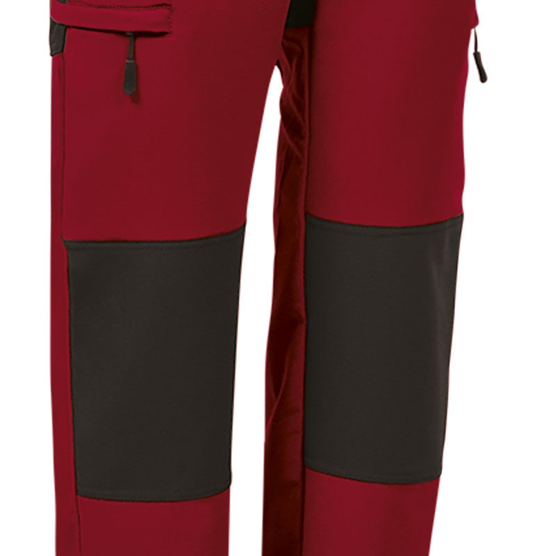 Trekking trousers DATOR - Lotto Κόκκινο-Μαύρο