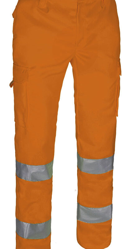 PAVALENNF Υψηλής ορατότητας Trousers LENSTAD - Fluo Πορτοκαλί