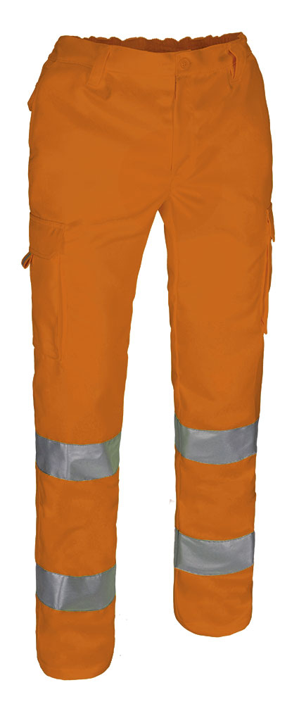 PAVALENNF Υψηλής ορατότητας Trousers LENSTAD - Fluo Πορτοκαλί