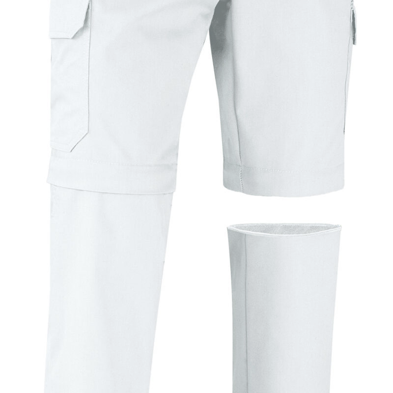 Detachable trousers LIVINGSTONE - Λευκό
