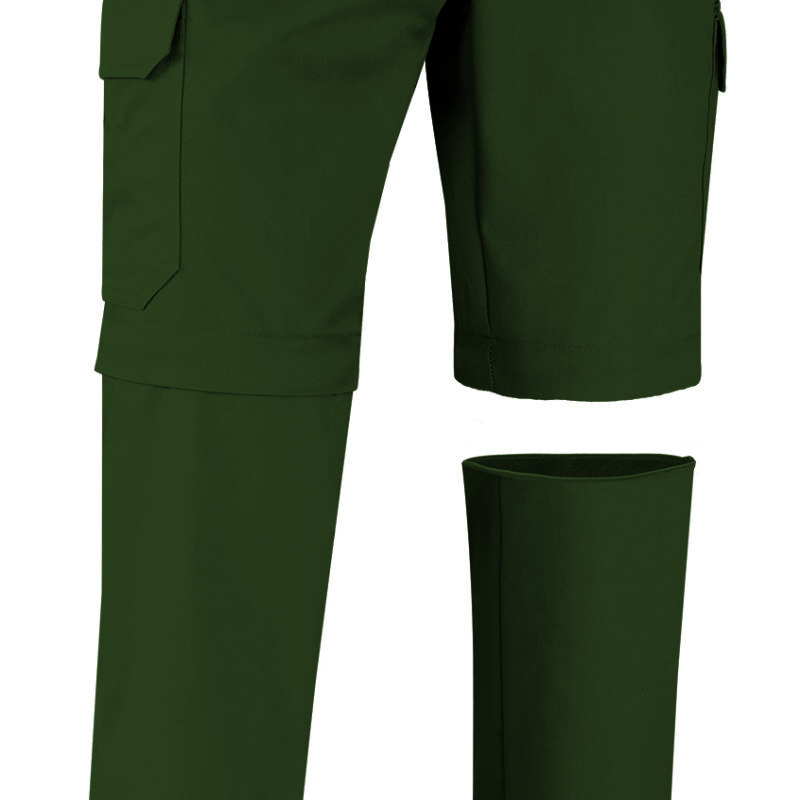 Detachable trousers LIVINGSTONE - Χακί πράσινο